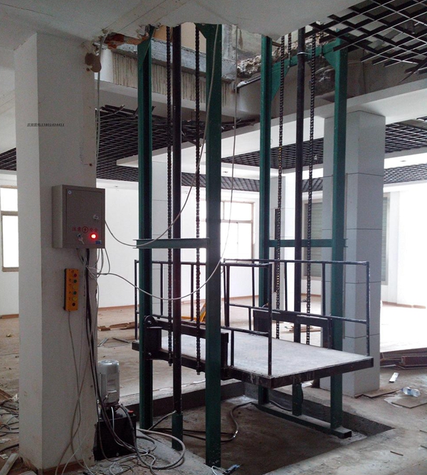 如何處理升降貨梯出現(xiàn)滑落現(xiàn)象? 升降貨梯